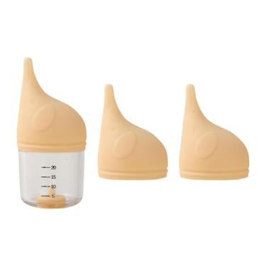 Imagem de Bothyi Kit de alimentação com mamadeira para gatinhos, mamadeira para animais de estimação, bicos de silicone reutilizáveis, mamadeiras para gatinhos para, Laranja