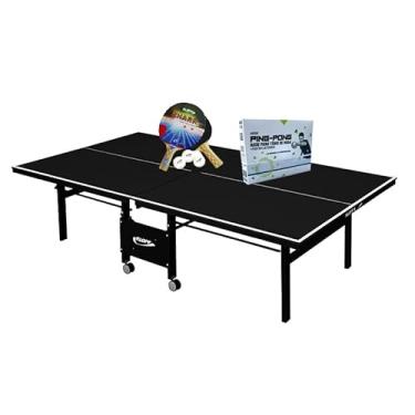 Imagem de MESA PING PONG MDF 18mm 1084 PRETA KLOPF + Kit Completo 5094