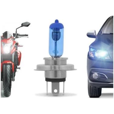 Imagem de Lampanda Super Branca HALOGENA H4 35W Farol - Carro ou Moto - Loja Dua