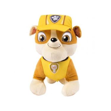 Imagem de Pelúcia Patrulha Canina Rubble 29cm - Sunny Brinquedos, Amarelo