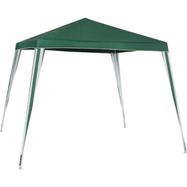 Imagem de Gazebo de Poliéster Montável 300x300cm Verde Just Home Collection