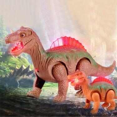 Imagem de Brinquedos dinossauro poderosos para caminhar elétrica modelo de anima