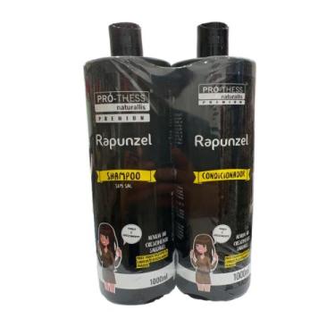 Imagem de Kit Rapunzel Shampoo e Condicionador Crescimento Capilar 1 L - Pró-The