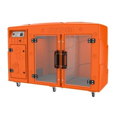 Imagem de Máquina de Secar Animais Rotomoldada Kyklon Laranja, 110V