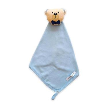 Imagem de Naninha Ursinho - Mellane Baby, Azul Bebê