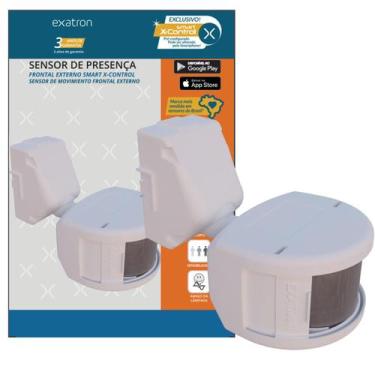 Imagem de Kit 3 Sensor Presença Frontal Externo Smart X-Control Temporizador - E