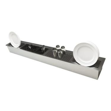 Imagem de Calha Pia De Embutir Clássico Inox De Qualidade Pia - Technox