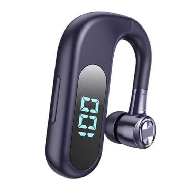 Imagem de Fone de Ouvido Bluetooth, Fone de Ouvido Sem Fio Bluetooth V5.2, Fones de Ouvido Com Redução de Ruído de Ouvido único para Telefone Celular, Laptop, Motorista e Caminhoneiro (V13
