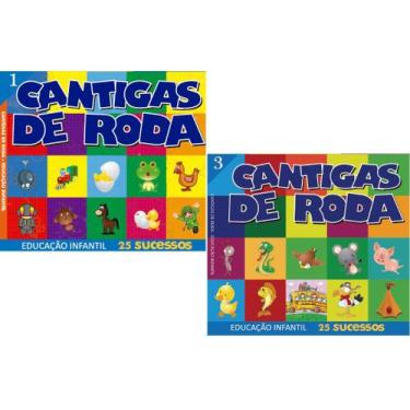 Imagem de CD Cantigas de Roda Volume 1  +  Volume 3 - TOP DISC