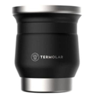 Imagem de Cuia Térmica Inox Tupi 250mL Preto - Termolar (RM5658)