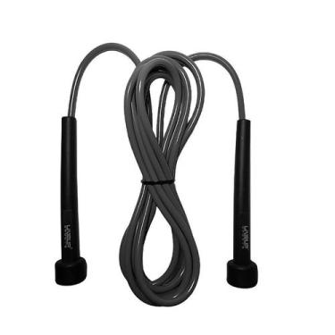 Imagem de Corda de Pular Simples Cinza - LiveUp - LiveUp Sports