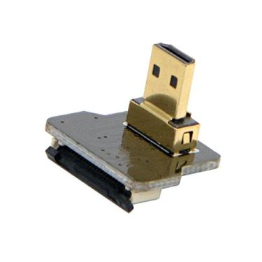 Imagem de CY CYFPVHDMI Micro HDMI Tipo D macho angular 90 graus para fotografia aérea FPV HDTV Multicopter
