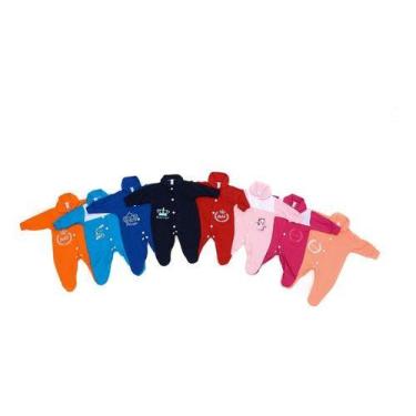 Imagem de Kit Macacão De Malha 4 Peças Roupa Infantil - Rizzicomercio, RN, Menin