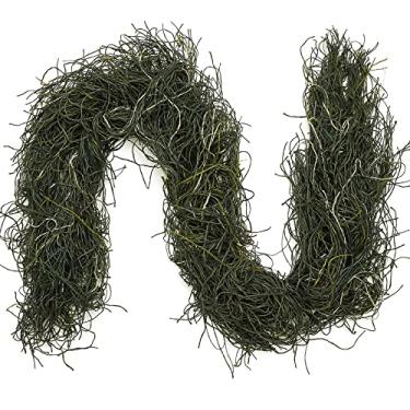 Imagem de 2 peças de envoltório de rifle Ghillie de 1,2 m para franco-atirador camuflagem Ghillie Netting capa de rifle camuflado para caça na floresta, airsoft, floresta