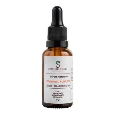 Imagem de Sérum Vitamina C P/ Rosto Anti Rugas Concentrado - Solini