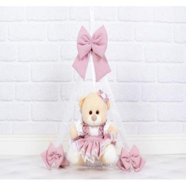 Imagem de Enfeite de porta maternidade camponesa - CKD CONFECÇÕES, ROSE LISO