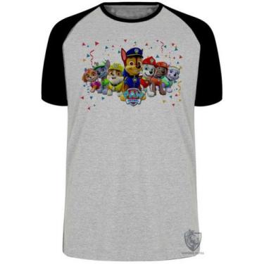 Imagem de Camiseta  Patrulha Canina todos Blusa Plus Size extra grande adulto ou
