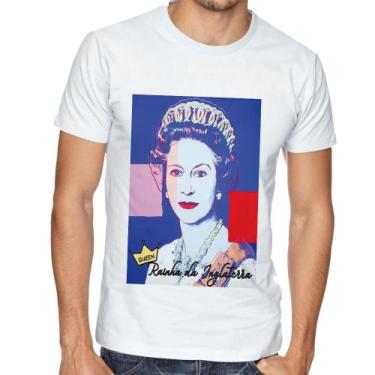 Imagem de Camiseta rainha da inglaterra Blusa criança infantil juvenil adulto ca