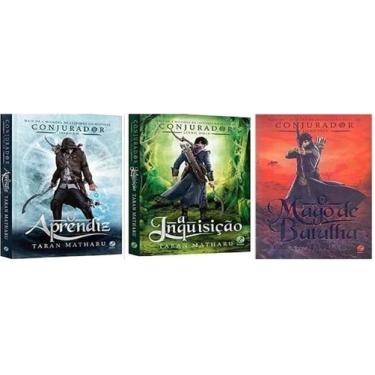 Imagem de Kit 3 Livros Conjurador Taran Matharu - GALERA