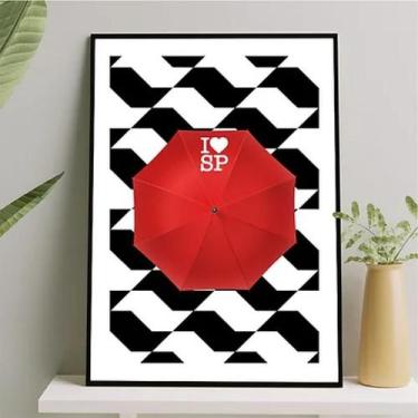 Imagem de Quadro São Paulo Terra Garoa 45x34cm - com vidro - Quadros On-line, Ma