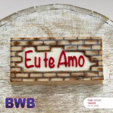 Imagem de Forma de Acetato Tablete Eu Te Amo Especial Cód. 10165 BWB