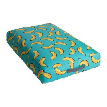 Imagem de Cama PET Tipo Futon - Tamanho G - Chocolate Caramelo, Banana