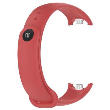 Imagem de Pulseiras NSmart com encaixe de metal compatível com Mi BAND 8 / Mi Ba