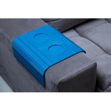 Imagem de Bandeja porta copo  - LC Marques, AZUL