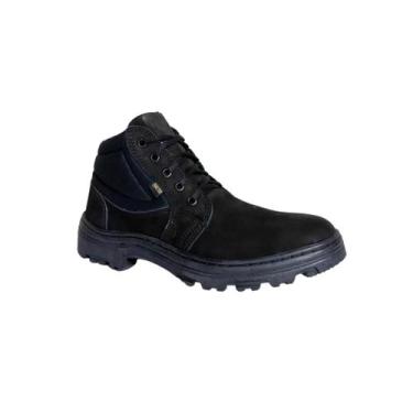 Imagem de Botina Sapatão Segurança Trabalho Epi Solado De Borracha C.a - TRACTOR