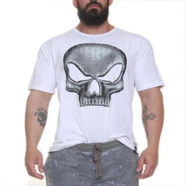 Imagem de T-shirt flex wheeler branco - black skull - clothing (xxl3), XXL3, BRA