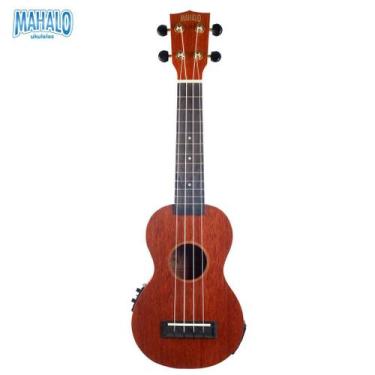 Imagem de Ukuele soprano elétrico natural - MAHALO