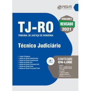 Imagem de Apostila TJ-RO Técnico Judiciário