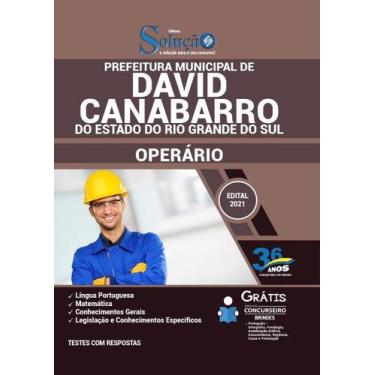 Imagem de Apostila Prefeitura de David Canabarro - RS - Operário