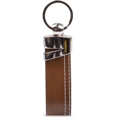 Imagem de Chaveiro Couro com Metal Artlux CH538 -, CARAMELO