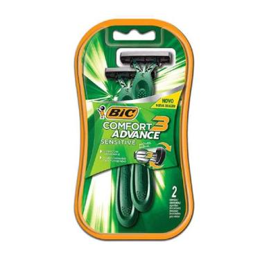 Imagem de Aparelho de Barbear Comfort 3 Advance Sensitive 2 un -  Bic