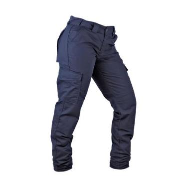 Imagem de Calça Cargo Tática Feminina - Safo, Azul noturno, 44