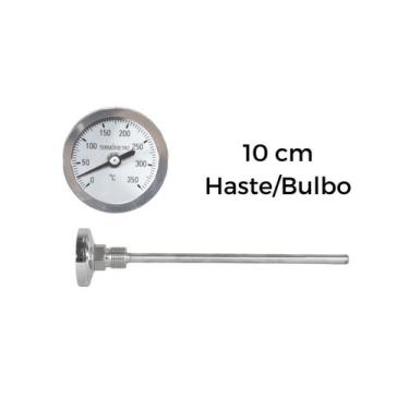 Imagem de Kit Com 4 Termometros Analógico Inox Forno Iglu 0/350 H10 - AZ135