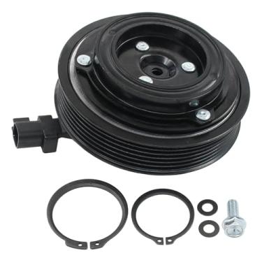 Imagem de ApplianPar Conjunto de embreagem de compressor A/C com kit de bobina de rolamento de polia de placa para Chrysler 300 2011-2013 Jeep Grand Cherokee 2011-2016 Dodge Charger 2011-2013 Challenger Durango