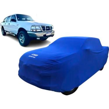Imagem de Capa Tecido Ford Ranger 2000 Camionete Cabine Dupla (Azul)