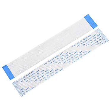 Imagem de Cabo plano flexível uxcell, cabo de fita flexível FPC FFC de 24 pinos de 1 mm de inclinação de 150 mm para TV LCD, leitor de DVD de áudio de carro, 5 peças (tipo A)