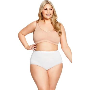 Imagem de Avenue Algodão Plus Size Comfort NW em Natural, Tamanho 40, Natural, 40 Plus