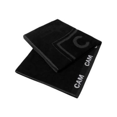 Imagem de Toalha de Banho Atlético Mineiro Escudo Brasão Oficial Buettner Jacquard cor Preto