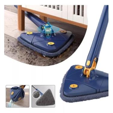 Imagem de Mop Triangular Esfregão 360 Rodo Giratório Lava E Seca - Moon'S
