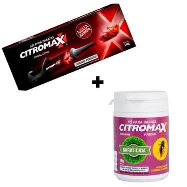 Imagem de kit Pó Barata + Gel Barata - Citromax