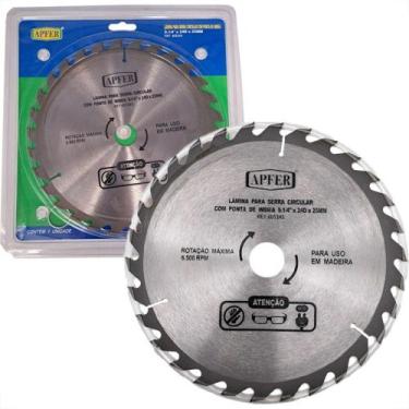 Imagem de Serra Circular Widea Apfer 9.1/4''X 24 Dentes X 25Mm - APMEX