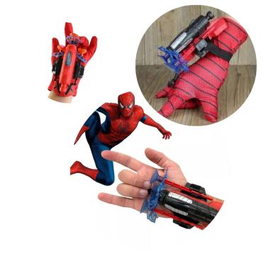 Imagem de Toys Luva Do Homem Aranha Solta Teias Dispara Dardos Divertido
