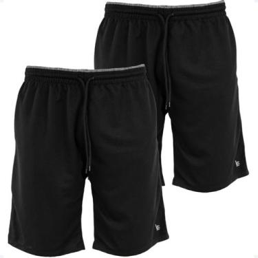 Imagem de 2 Bermudas Adulto Dry Fit Leve Ótima Para Academia Verão 002 - Geral, 
