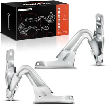 Imagem de A-Premium Dobradiças do capô dianteiro do motorista e do passageiro compatíveis com Ford Explorer 2011-2019, utilitário interceptor policial 2013-2019, lado dianteiro esquerdo e direito, conjunto de 2