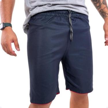 Imagem de 1 Bermuda Shorts Tecido Tactel 1 Bolso Verão Praia Surf 433 - Geral, A