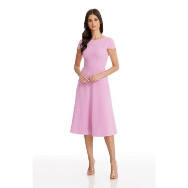 Imagem de Dress the Population Vestido longo feminino Livia Midi, Granada, G-GG